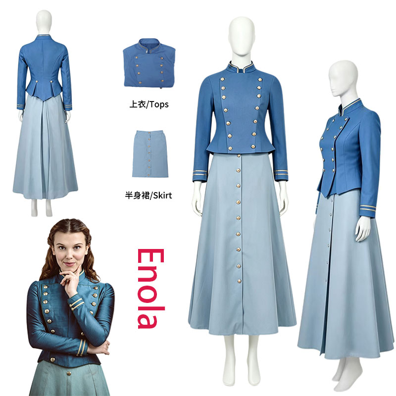 Vintage Victorian Fashion - WHH 영화 에놀라 코스프레 의상 홈즈