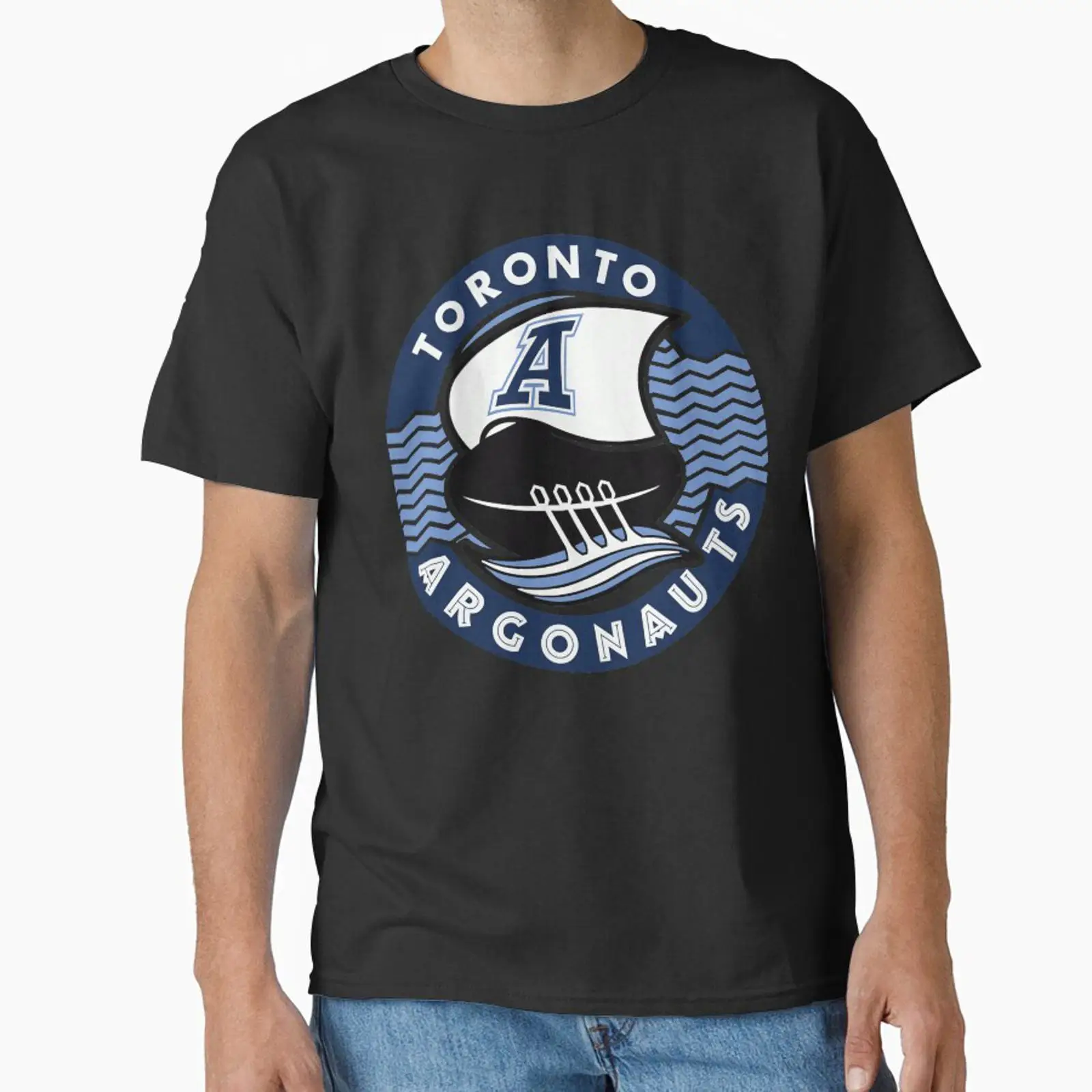 Vintage Fashion Toronto - 토론토 아르고나우츠 스로우백 셔츠는 dawoncaldero가 디자인하고