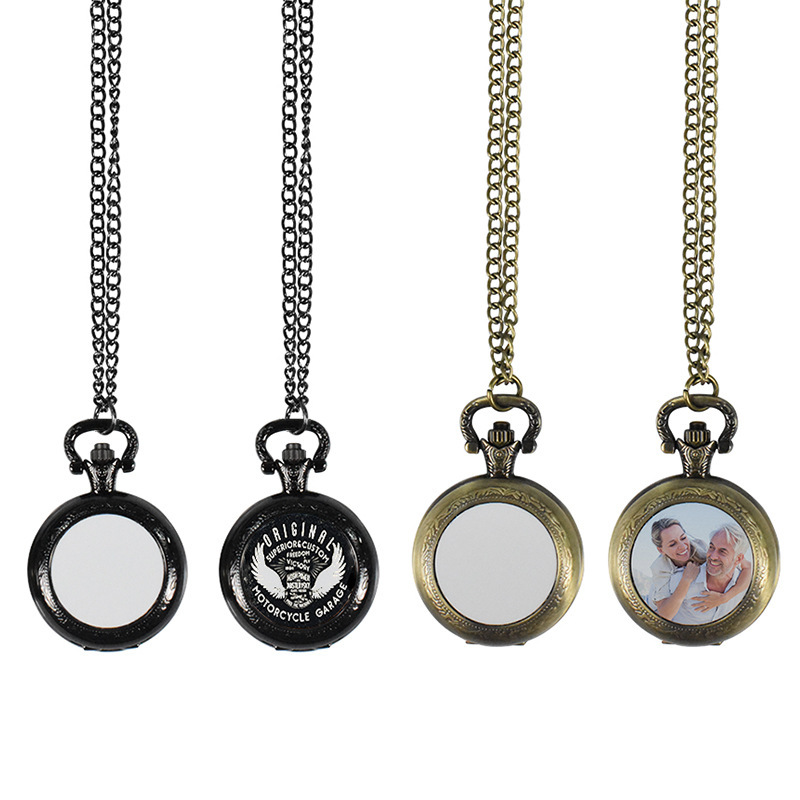 커스텀 빈티지 금속 포켓워치 펜던트 목걸이 클래식 시계 - Vintage Fashion Jewelry Necklaces 리뷰 및 가격