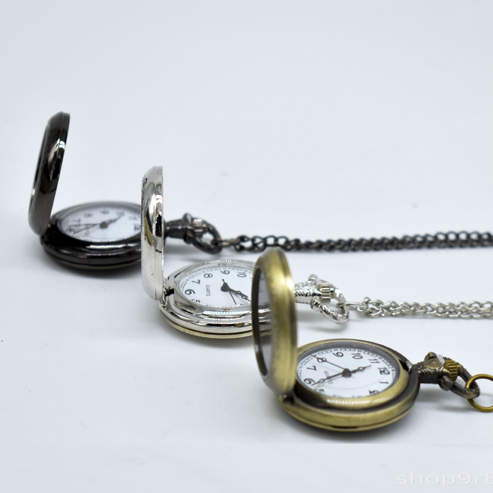 커스텀 빈티지 금속 포켓워치 펜던트 목걸이 클래식 시계 - Vintage Fashion Jewelry Necklaces 리뷰 및 가격