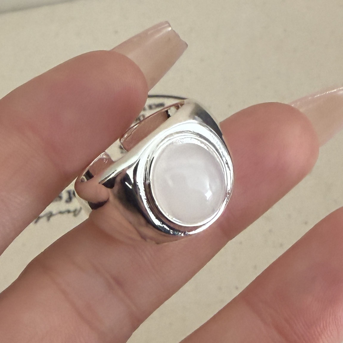 여성을위한 925 스털링 실버 반지 간단한 빈티지 수제 - Vintage Fashion Rings For Women 리뷰 및 가격