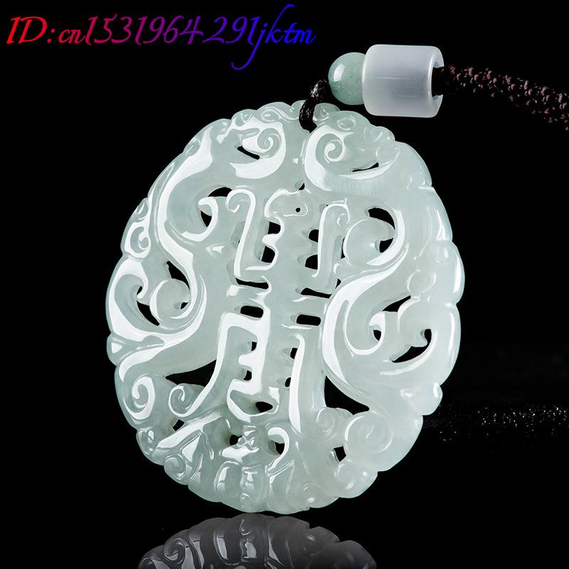 버마산 경옥 드래곤 펜던트 목걸이 여성용 빈티지 선물  - Vintage Fashion Jewelry Necklaces 리뷰 및 가격