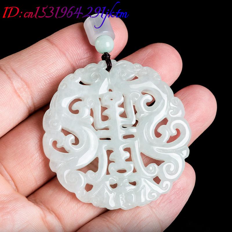 버마산 경옥 드래곤 펜던트 목걸이 여성용 빈티지 선물  - Vintage Fashion Jewelry Necklaces 리뷰 및 가격