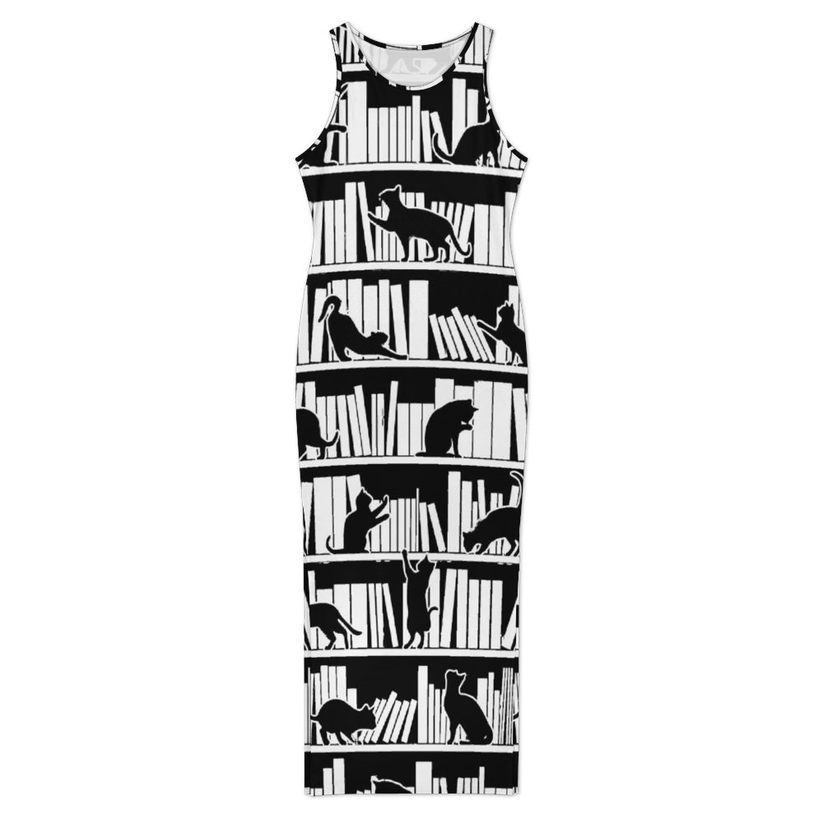 여성 바디콘 드레스 빈티지 라이브러리 캣츠 맥시 드레스 - Vintage Fashion Library 리뷰 및 가격