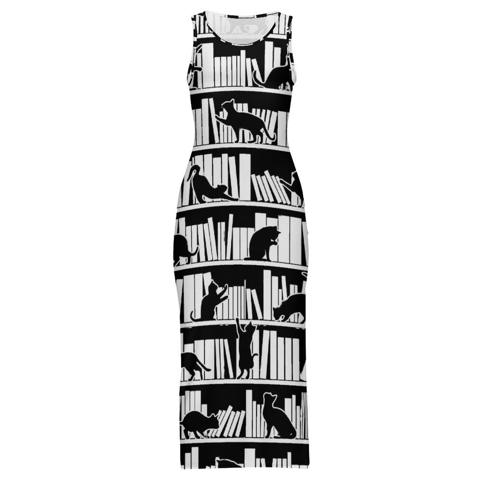 여성 바디콘 드레스 빈티지 라이브러리 캣츠 맥시 드레스 - Vintage Fashion Library 리뷰 및 가격