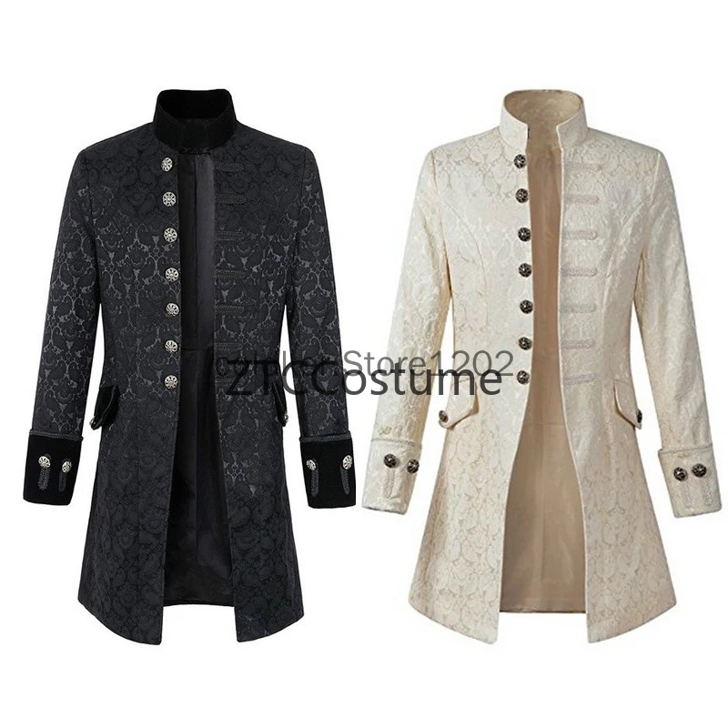 스팀펑크 빅토리아 왕자 오버코트 중세 르네상스 재킷 빈 - Vintage Victorian Fashion 리뷰 및 가격