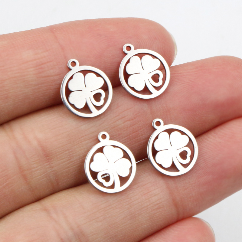 30pcs 12x10mm 매력 316 스테인레스 스틸  - Vintage Fashion Jewelry Necklaces 리뷰 및 가격