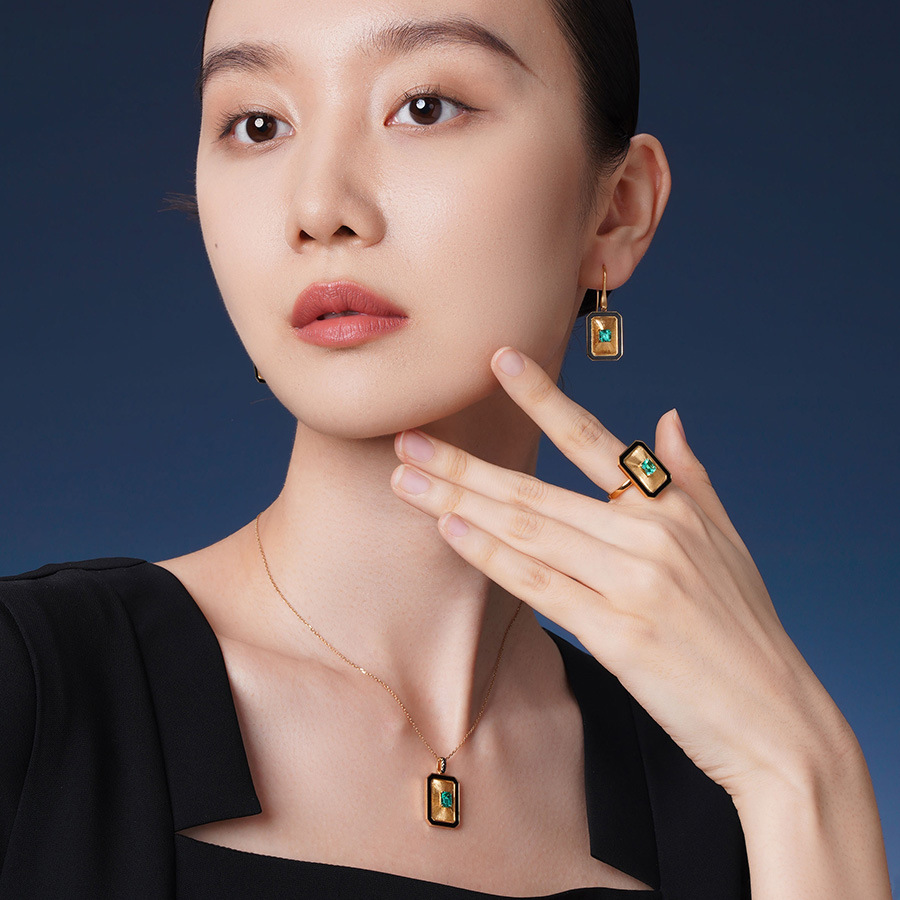 젊은 여성들을 위한 빈티지 럭셔리 그린 사파이어 반지, - Vintage Fashion Rings For Women 리뷰 및 가격