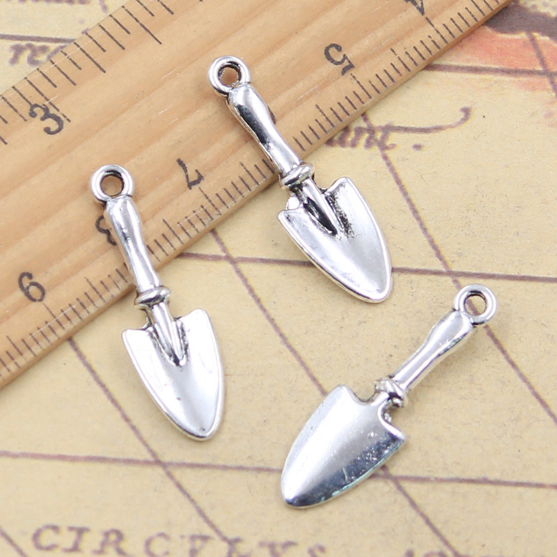 20개 참 장식 도구 삽 모양 펜던트 30x9mm 티베 - Vintage Fashion Finds 리뷰 및 가격