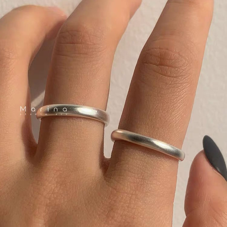 여성용 925 스털링 실버 반지, 심플한 빈티지 수제  - Vintage Fashion Rings For Women 리뷰 및 가격