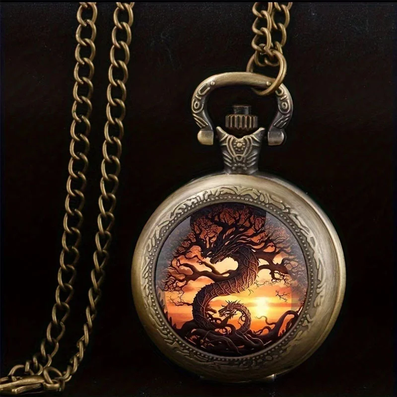 혼합 패턴 빈티지 회중시계 블라인드 박스 랜덤 스타일  - Vintage Fashion Necklace 리뷰 및 가격