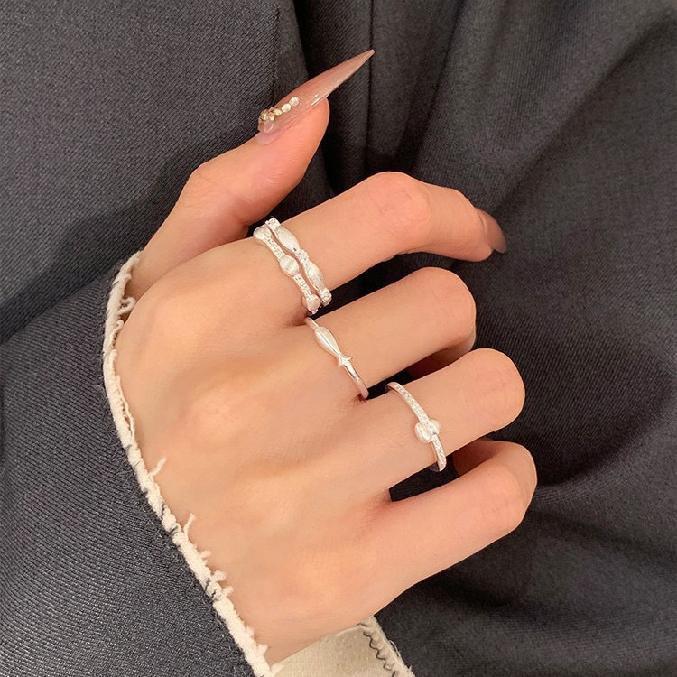 여성을위한 925 스털링 실버 반지 간단한 빈티지 수제 - Vintage Fashion Rings For Women 리뷰 및 가격
