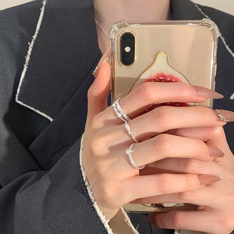 여성을위한 925 스털링 실버 반지 간단한 빈티지 수제 - Vintage Fashion Rings For Women 리뷰 및 가격