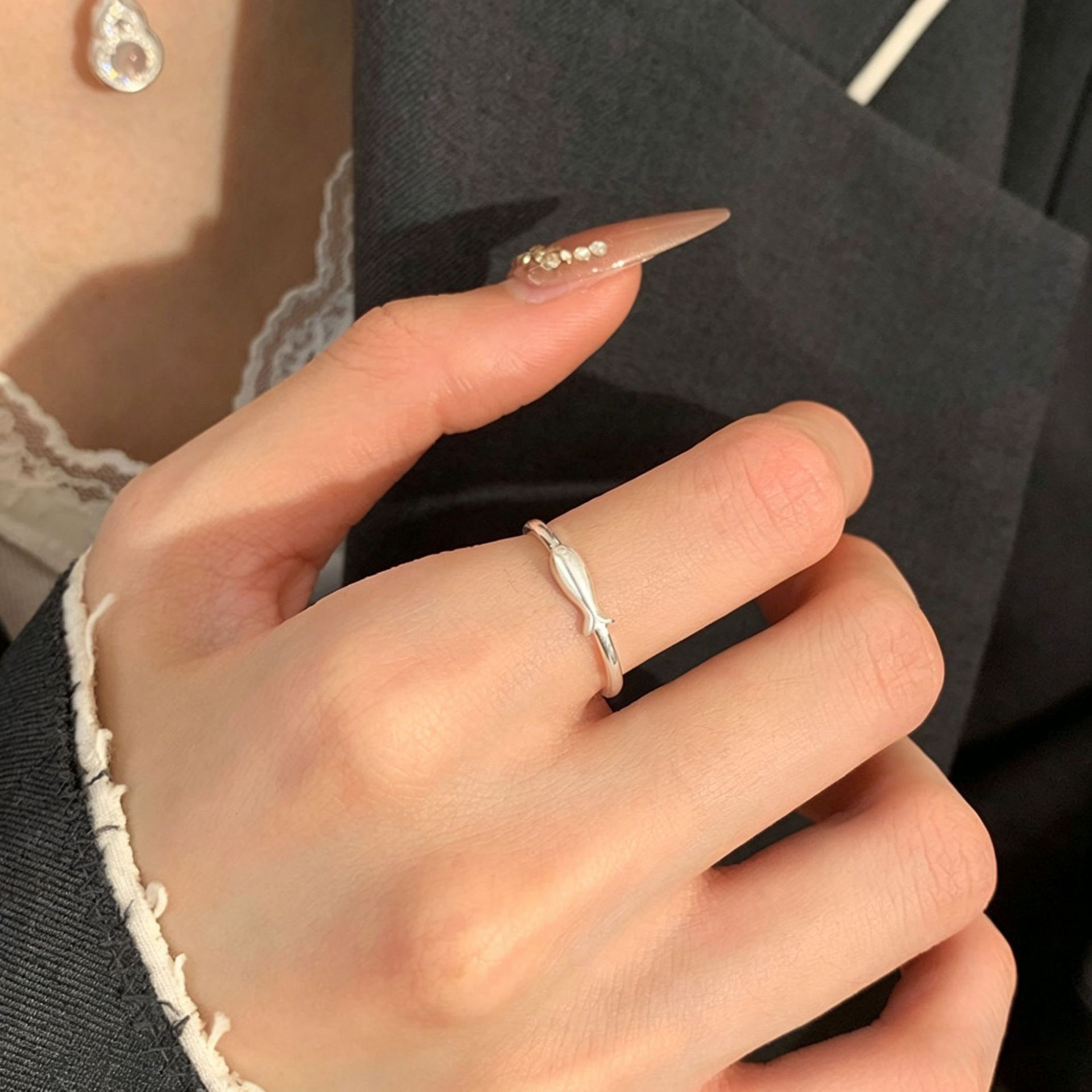 여성을위한 925 스털링 실버 반지 간단한 빈티지 수제 - Vintage Fashion Rings For Women 리뷰 및 가격