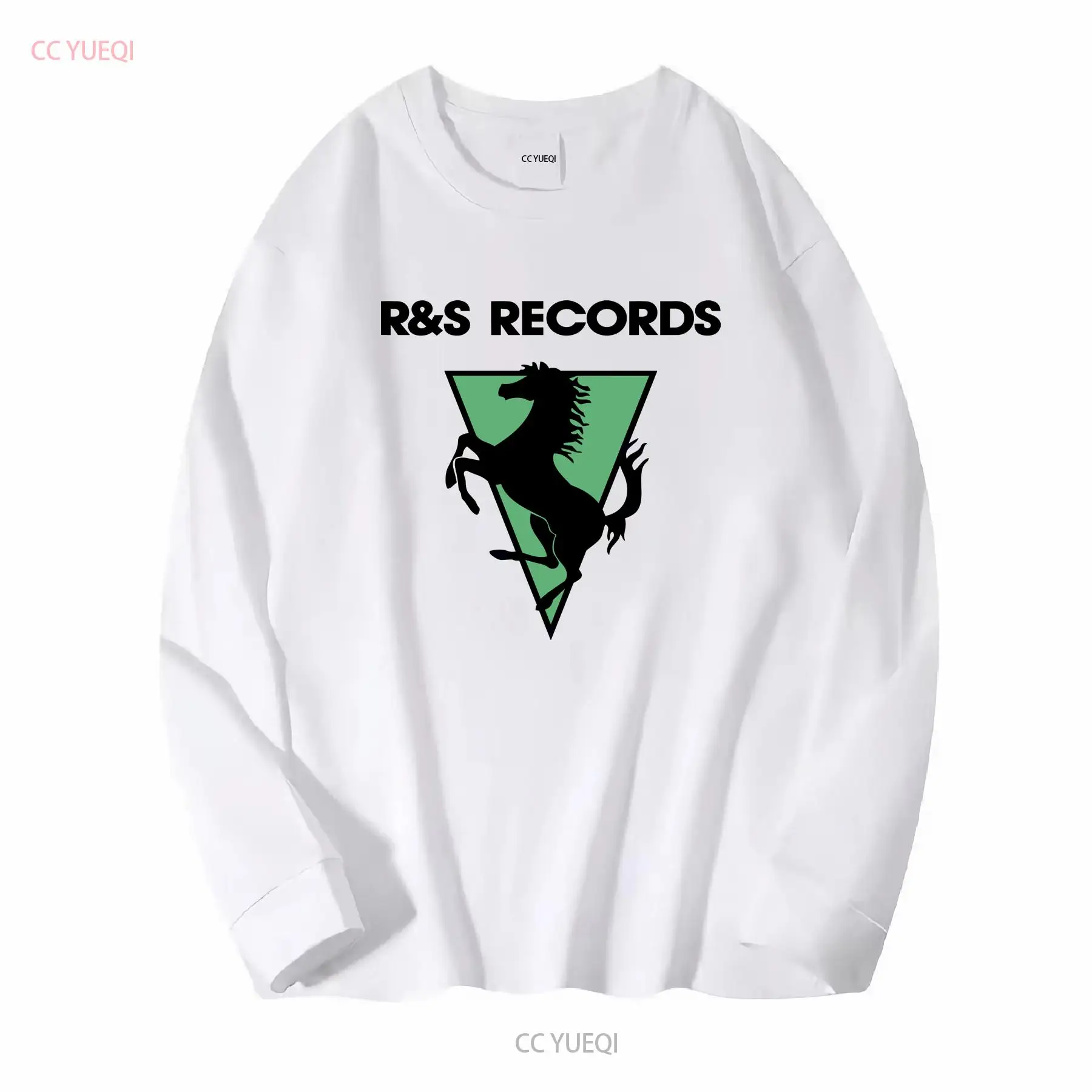 R S Records T 셔츠 빈티지 하우스 뮤직 긴  - Vintage Fashion Knitwear 리뷰 및 가격