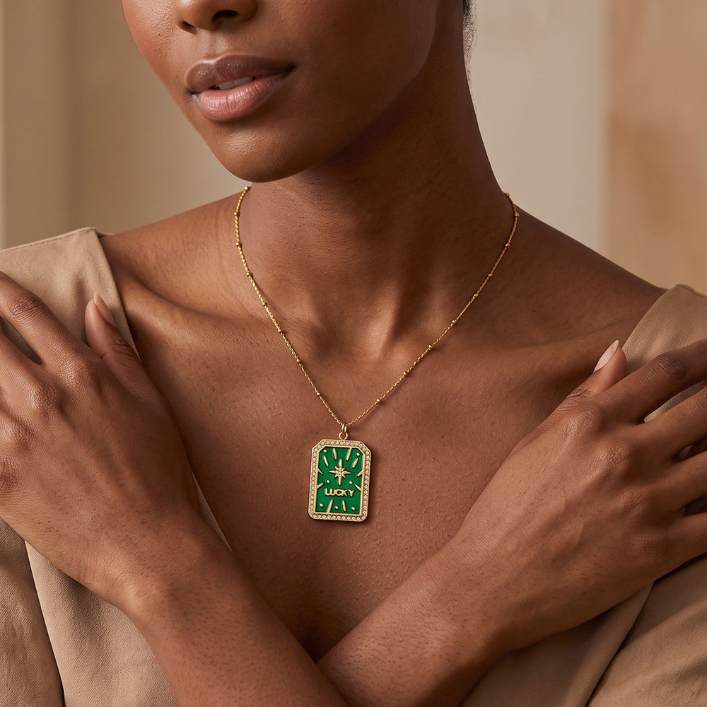 스테인리스 스틸 참 2개, 오일 드리핑 러브 타로 카드 - Vintage Fashion Jewelry Necklaces 리뷰 및 가격