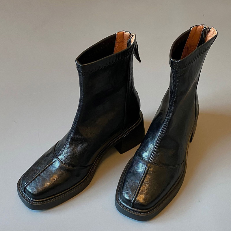 Eilyken 패션 디자인 스플릿 스티칭 슬림 여성 발 - Vintage Fashion Designers 리뷰 및 가격
