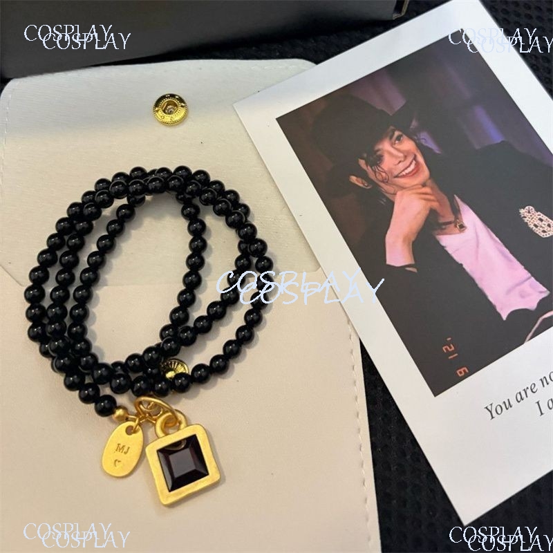 빈티지 비즈 목걸이 마이클 잭슨 코스프레 소품 패션 기 - Vintage Fashion Necklace 리뷰 및 가격